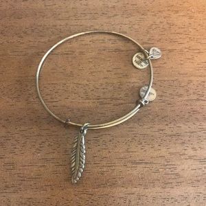 Alex and ani feather bracelet